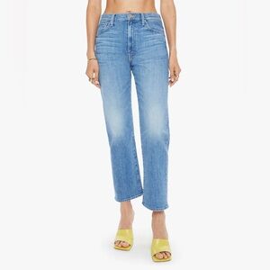 Mother The Ditcher Zip Crop Jeans In Boogie Down 29